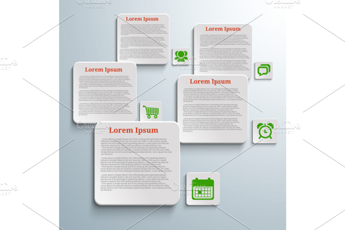 Infographic banners preview 5