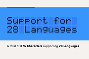 LCD HD44780 - Color Pixel Font, a Font by SelfBuild Type (Thumbnail 2 of 17)
