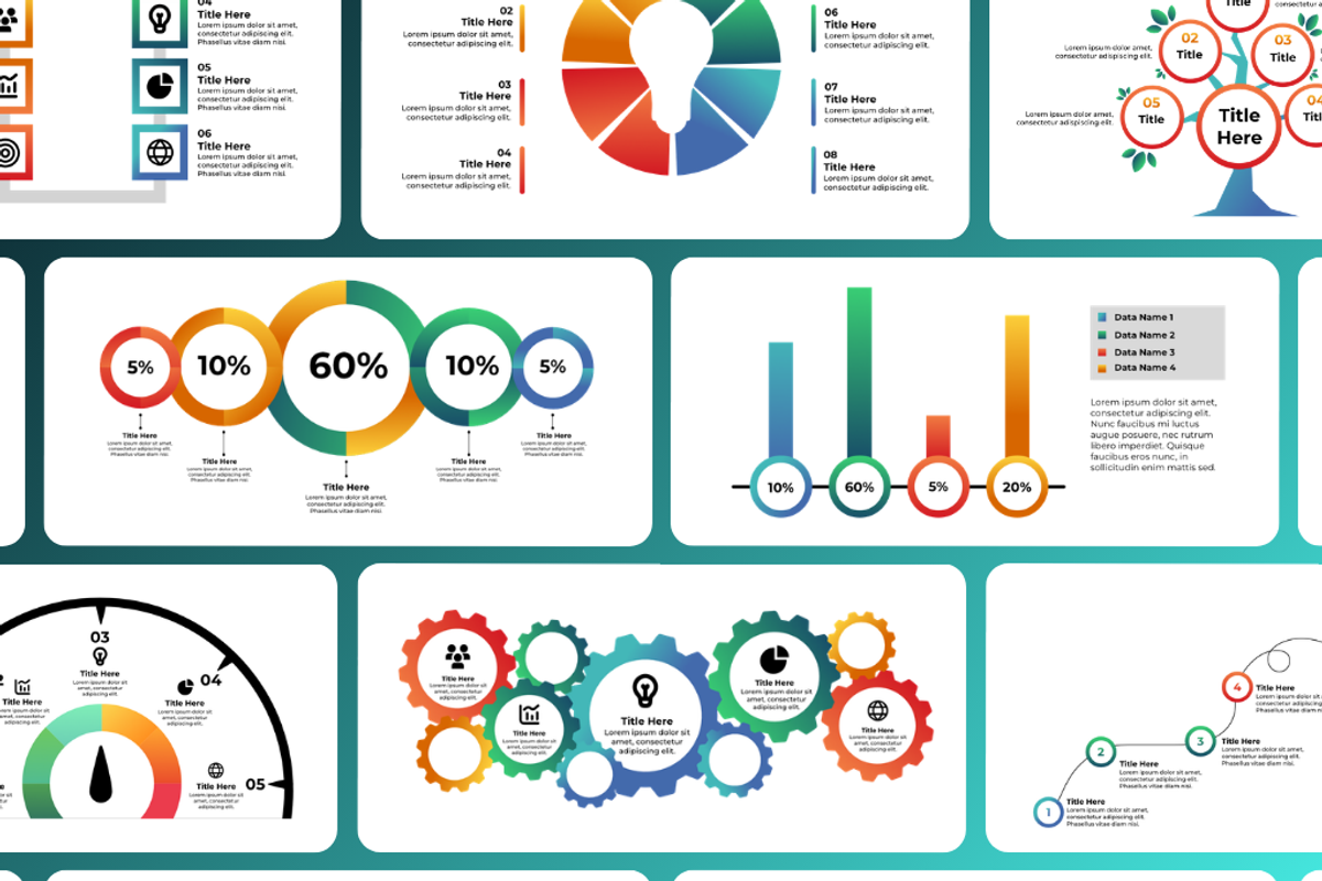 10 Premium Infographic Illustration, a Presentation Template by Suntype | Sunshine Std (Photo 6 of 7)