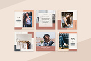Pastel Instagram Pack PS & Canva, a Social Media Template by Studio Siv (Thumbnail 4 of 6)