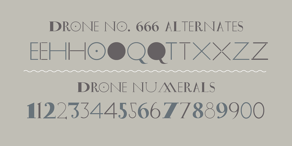 Drone, a Font by Barnbrook Fonts (Photo 5 of 5)