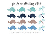 Oceana Turtle Stack Clipart, an Illustration by Amanda Ilkov (Thumbnail 4 of 4)