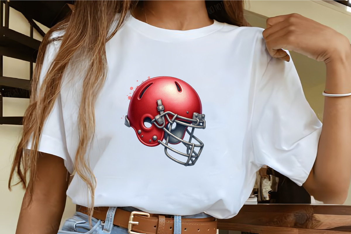 Football Helmet Clipart Bundle, an Illustration by CrexoraLab (Photo 5 of 5)