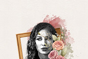 Canvas Artistic Portrait Effects, an Action Add-On by MRI STUDIO (Thumbnail 13 of 15)