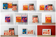 Modern Poster Mockup Set, a Print Template by Deeplab (Thumbnail 2 of 25)