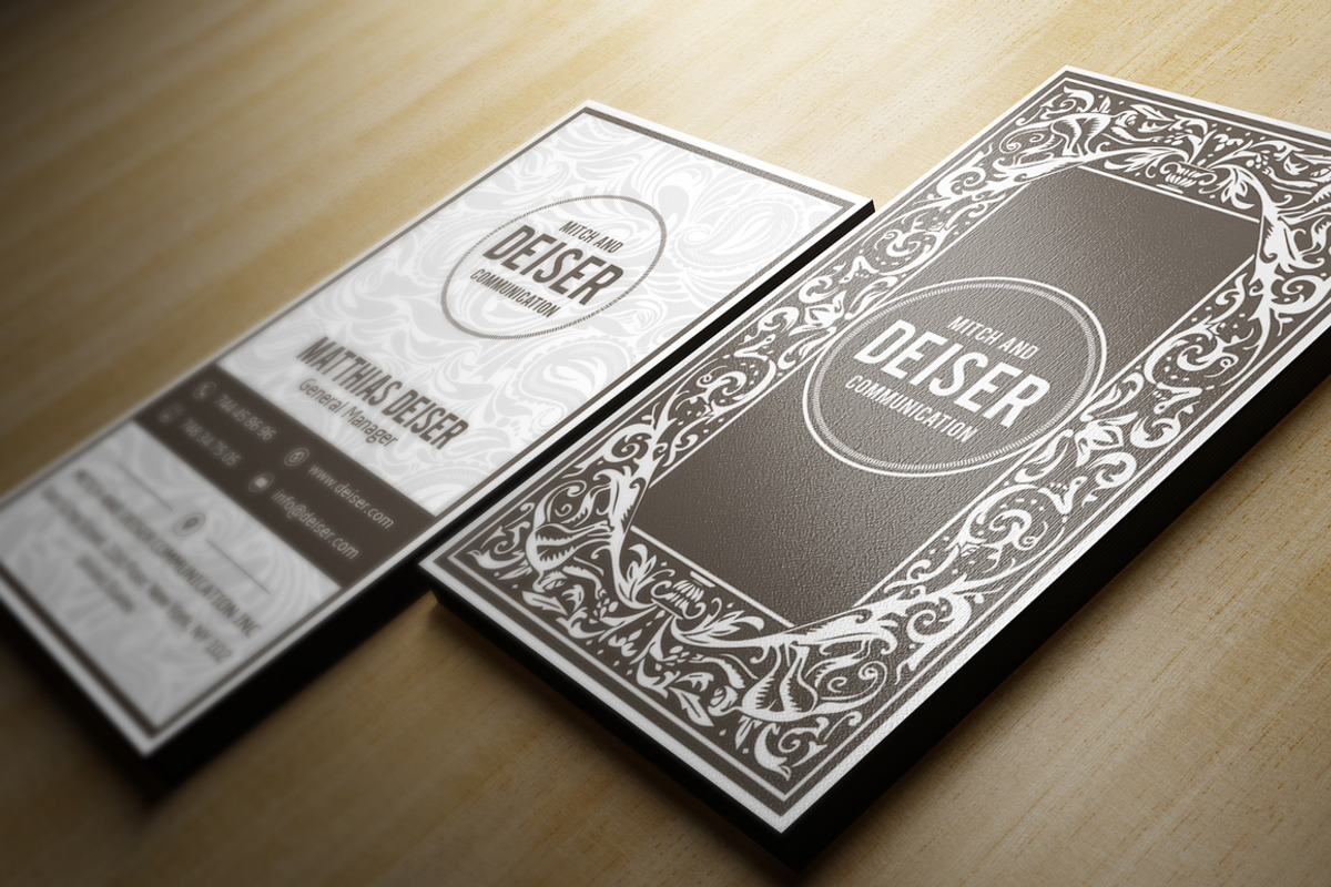 Elegant Business Card, a Business Card Template by Marvel (Photo 3 of 3)