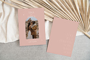 Double 5x7 Boho Card Mockup, a Product Mockup by ILoveMockupDesign (Thumbnail 5 of 10)