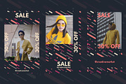 Fashion Instagram Posts & Stories, a Social Media Template by 3Y_Design (Thumbnail 5 of 5)
