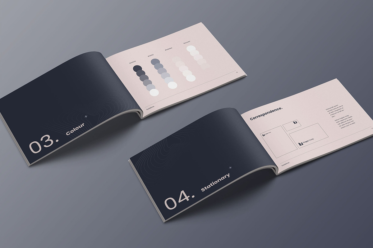 Minimalist Brand Guidelines - Tropo, a Brochure Template by fakhroo (Photo 8 of 11)