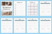 2025 Business Workbook Interior, a Print Template by Designmela01 (Thumbnail 2 of 5)