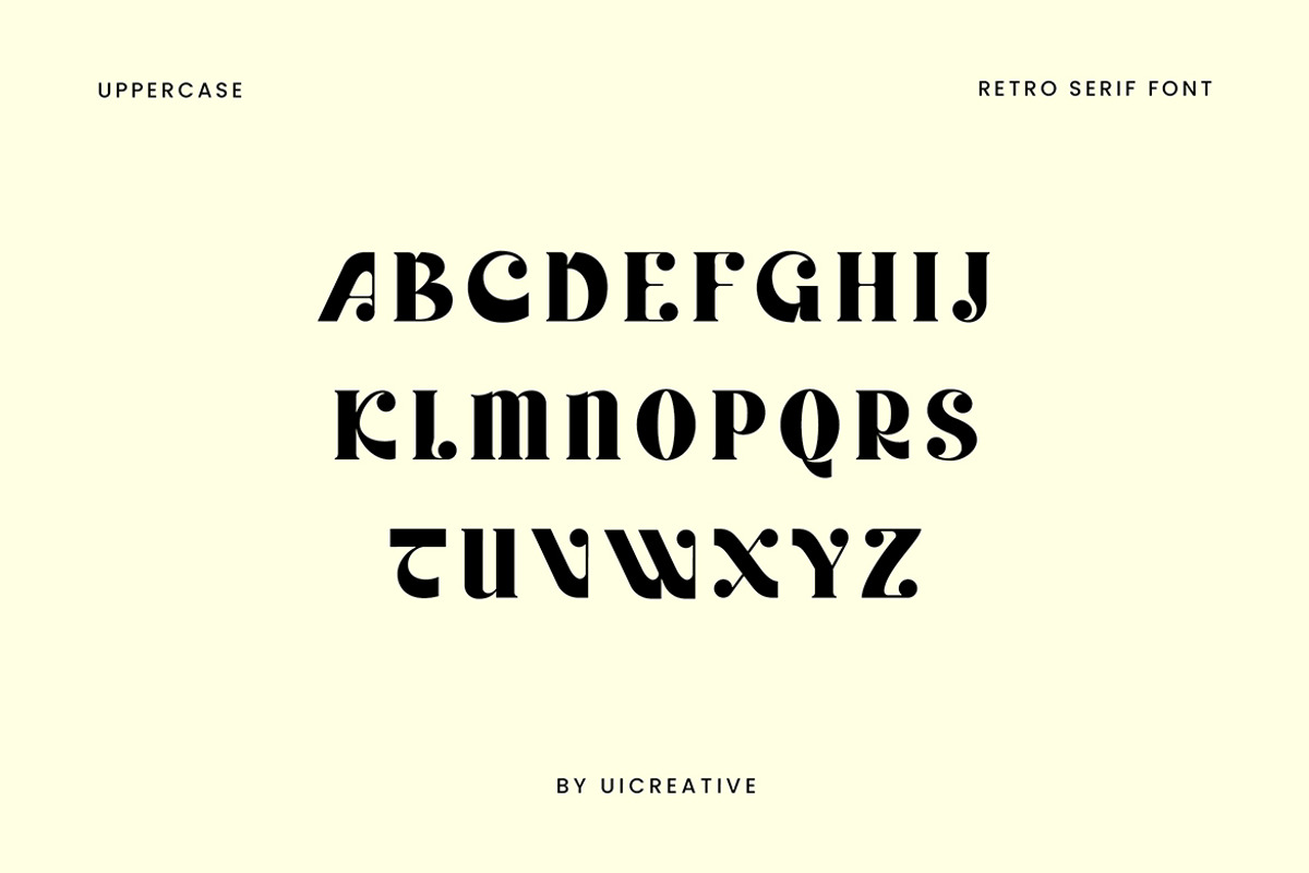 Grandstand Retro Serif Font, a Serif Font by UICreative (Photo 9 of 13)