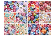 3D Pastel Flower Seamless Pattern, a Pattern Graphic by Forhadx5 (Thumbnail 10 of 11)