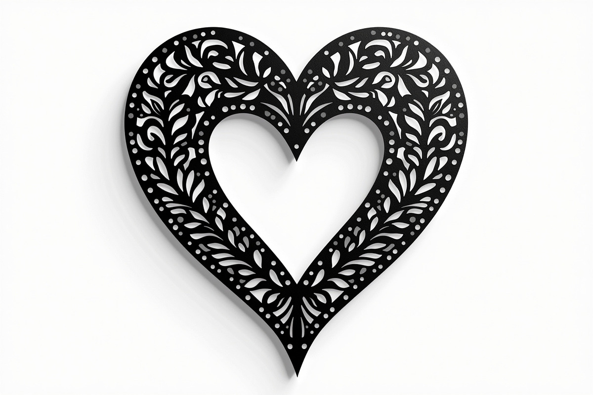 Layered Heart Mandala with Floral, an Illustration by Amazin_art (Photo 10 of 16)