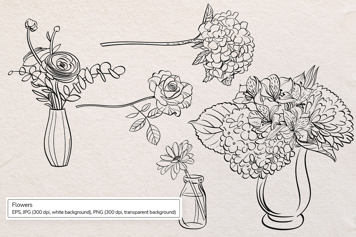 The Dessert corner. Vector art, a Food Illustration by Nadia Murash (Photo 6 of 7)