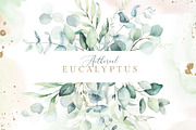 Watercolor Eucalyptus Green Floral, a Decorative Illustration by Veris Studio (Thumbnail 3 of 25)