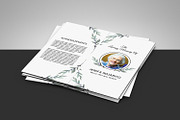 Funeral Program Template, a Brochure Template by Template Shop (Thumbnail 1 of 4)