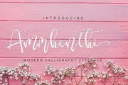 Ammhenthi - NEW!!!, a Script Font by MissinkLab Studio (Thumbnail 2 of 11)