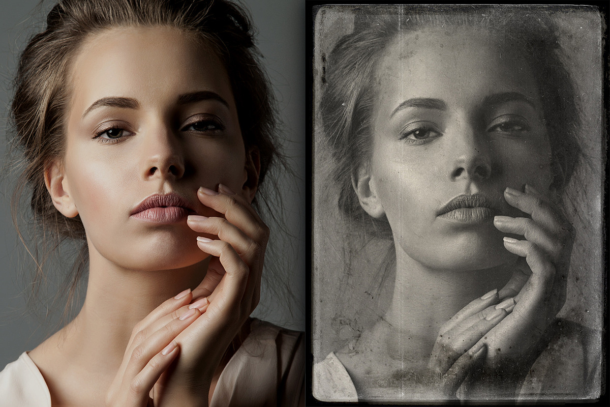 Old Photo Effect Overlays + Actions, an Action Add-On by PhotoSpirit (Photo 6 of 11)