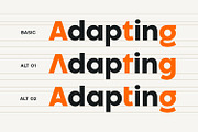 Pogonia - Modern Font Family, a Sans Serif Font by Asenbayu (Thumbnail 5 of 14)