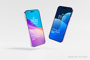 iPhone 14 Concept Mock-up Pack, an iPhone Mockup by Zero_std (Thumbnail 4 of 15)