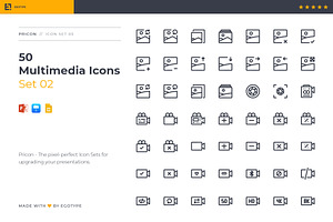 Pricon - Multimedia Icon Set 02