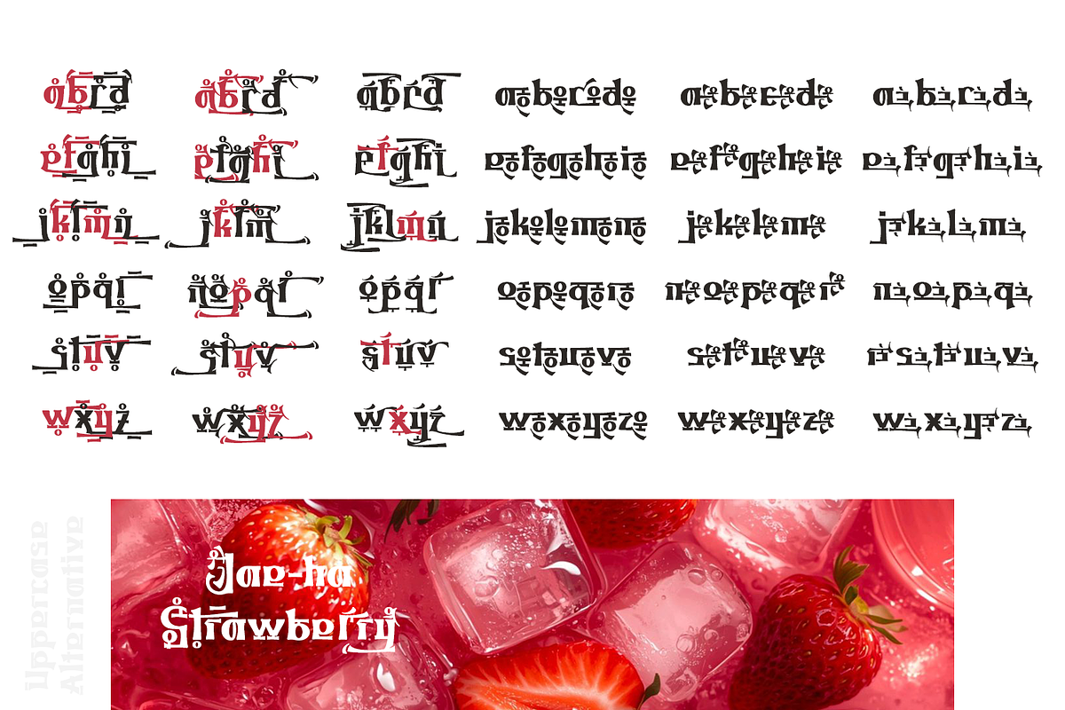 Asulvoya - Korean Font Style, a Blackletter Font by TypeClassHeroes (Photo 8 of 10)