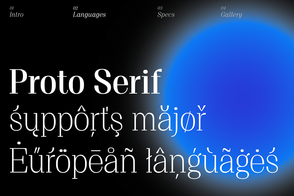 Proto Serif Font Family, a Serif Font by Bukva™ Type Foundry (Photo 3 of 16)