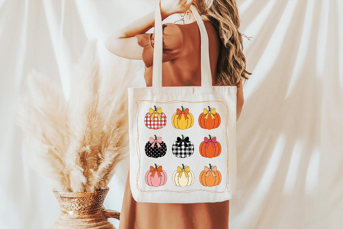 Watercolor Cute Pumpkins, Fall Clipa, an Illustration by DreamCafeArt (Photo 2 of 6)