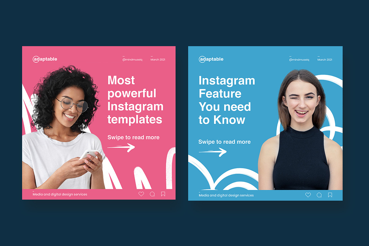 Adaptable- Social media Pack, a Social Media Template by MindMuse (Photo 9 of 22)