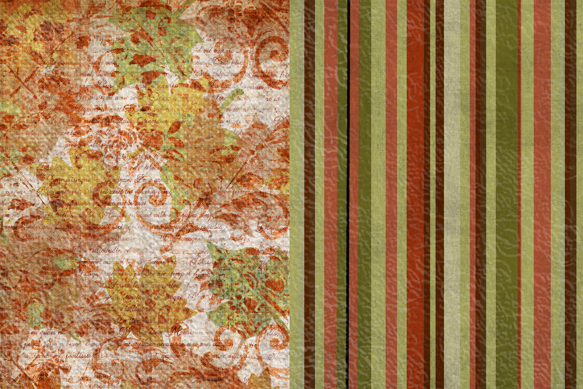 Festive Fall Digital Paper Pack-14 preview 3