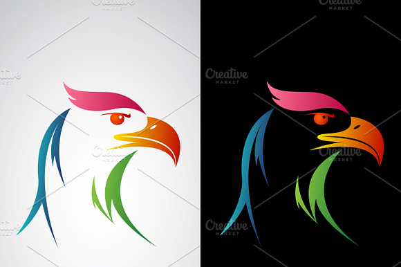 Vector Image Of A Eagle Design