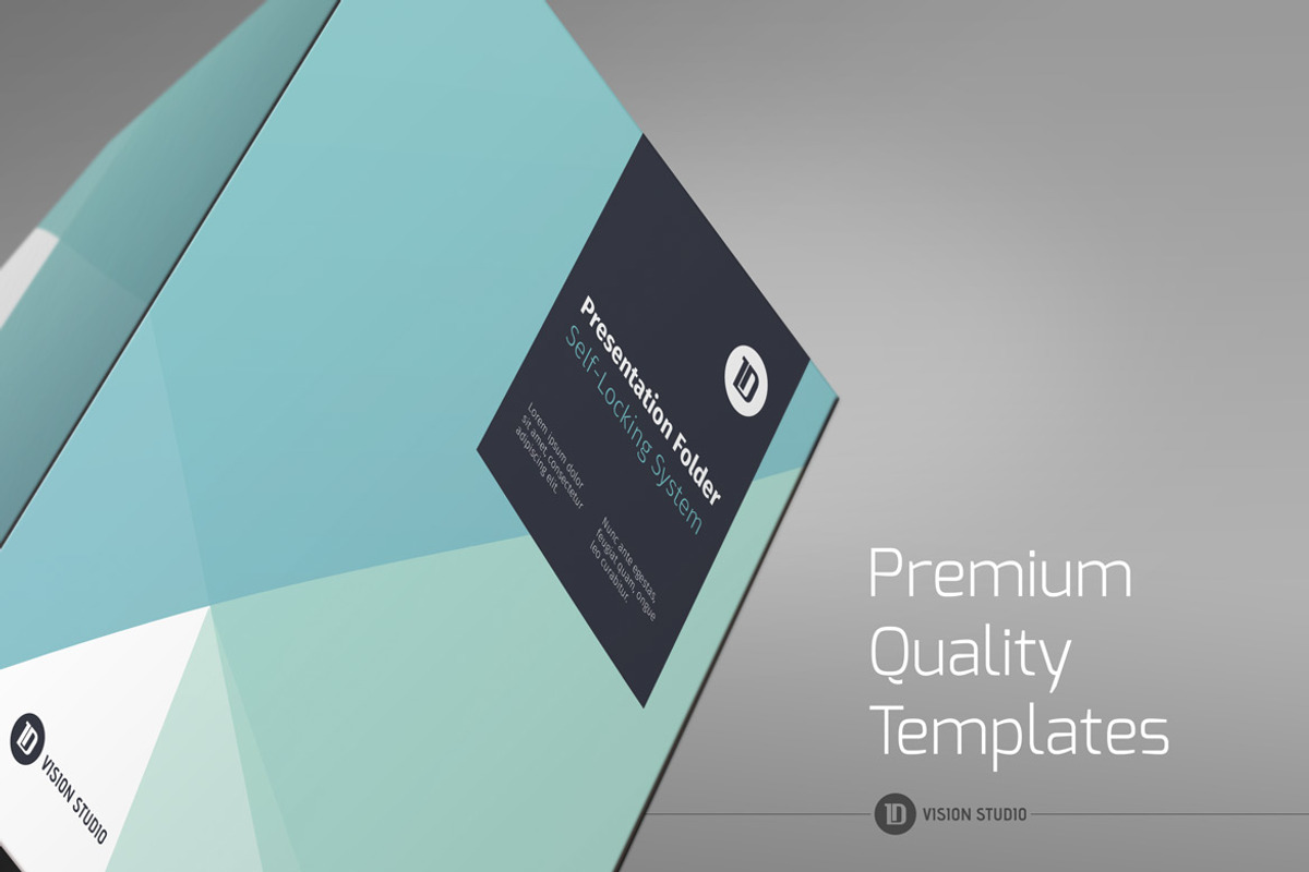 Presentation Folder Template 007, a Stationery Template by ID Vision Studio (Photo 4 of 4)