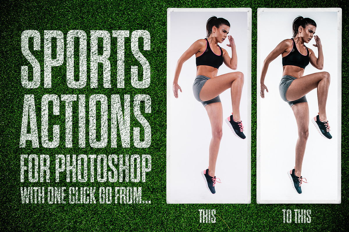 Sports Actions for Photoshop, an Action Add-On by BradleyJackDesign (Photo 1 of 7)