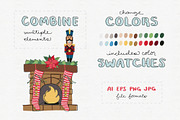 Winter Holiday Christmas Graphics, an Illustration by ILLONA GRAPHICS (Thumbnail 5 of 6)