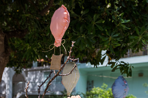 Toy Balloons On Tree- Greek Baptism