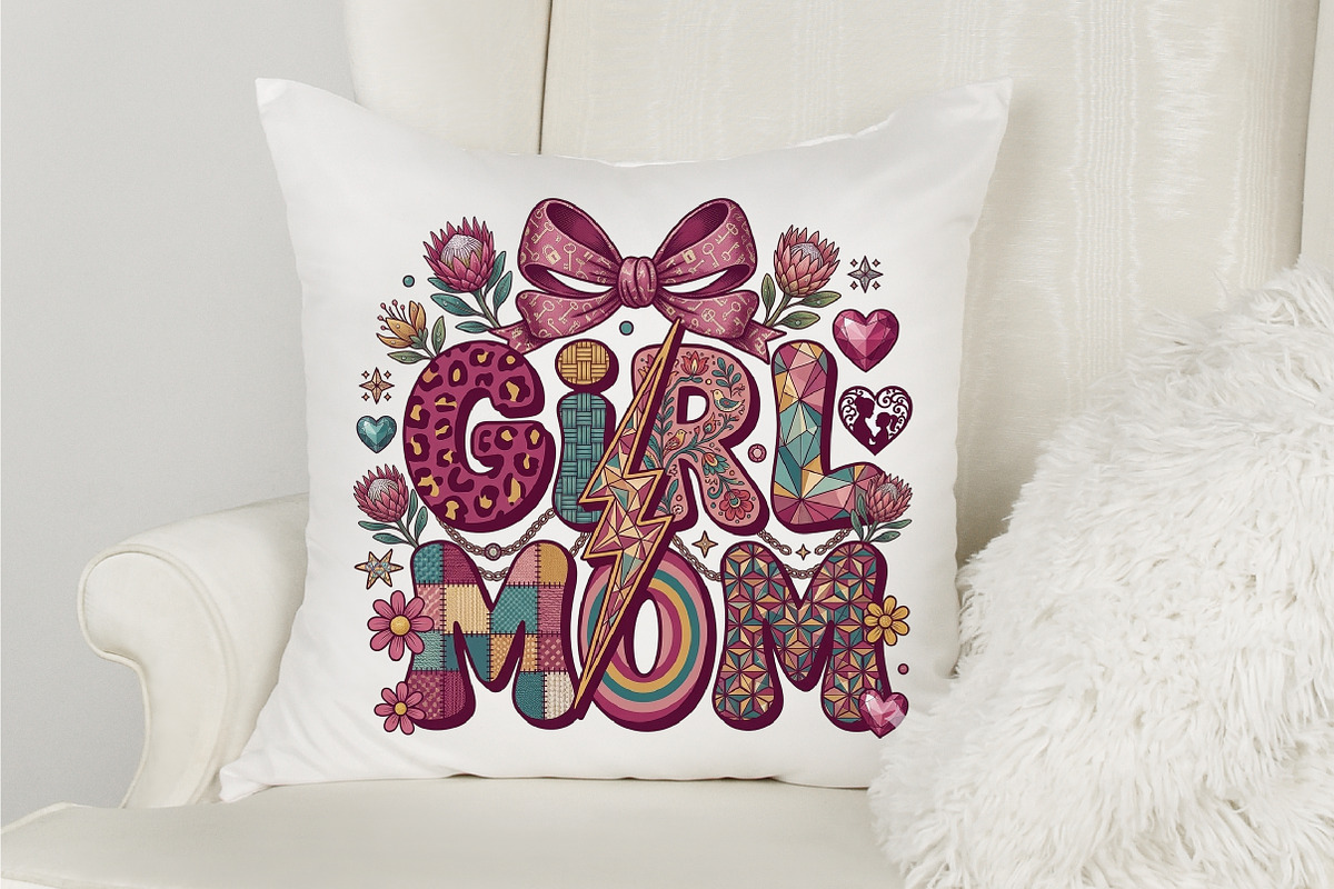 Floral Mama Mother's Day PNG,, an Illustration by designcity5 (Photo 4 of 4)