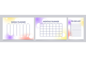 Life Planner Worksheet Design