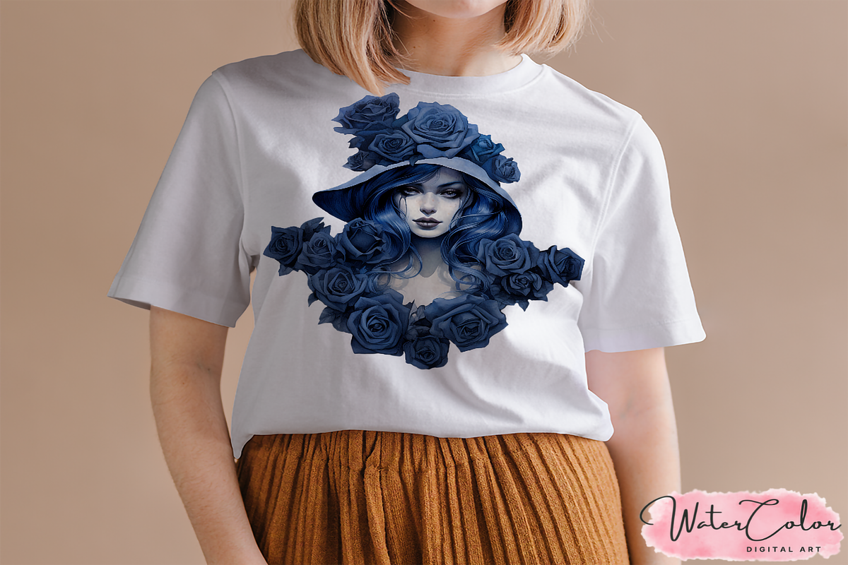 Gothic Witches Collection Clipart, a Decorative Illustration by Watercolor Digital (Photo 7 of 9)