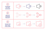 UI/UX Line Icons, an Outline Icon by Made by Made (Thumbnail 3 of 8)