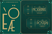 GC Neomilan - Neo Art Deco Typeface, a Sans Serif Font by Glyphonic (Thumbnail 7 of 16)