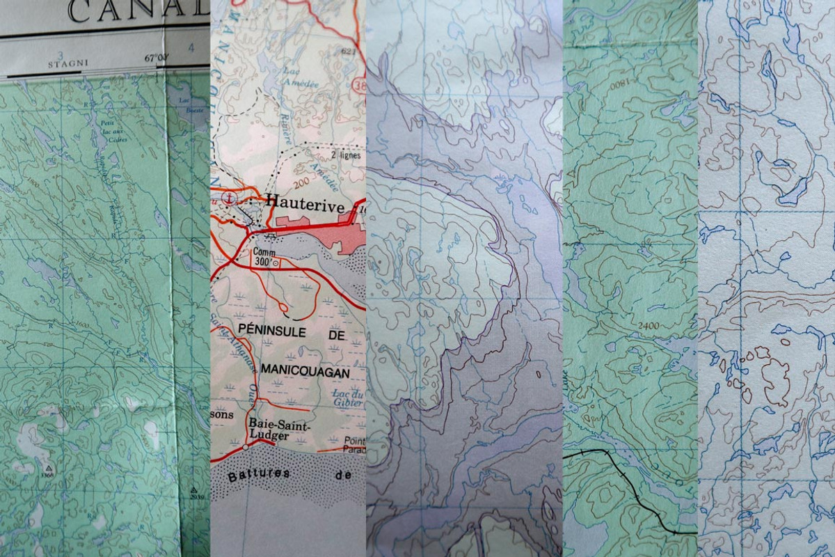 TopoManic - Topographic Map Textures, a Texture Graphic by Bouchard Designs (Photo 5 of 5)