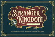Stanford Breath - With Extras, a Serif Font by Arterfak Project (Thumbnail 3 of 12)