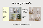 Framed Posters Bundle ROSEMARY, a Print Template by Bonumo (Thumbnail 10 of 10)