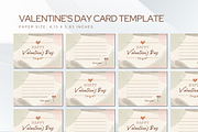 VALENTINE'S DAY CARD CANVA TEMPLATE, a Card Template by The Little Lily Studio (Thumbnail 3 of 5)