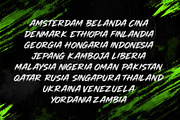 Komper Urban Street Font, a Handwritten Font by RantautypeStudio (Thumbnail 10 of 15)