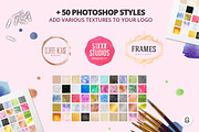Premium set of 100 Logos #1, a Branding & Logo Template by Graphic Ghost (Thumbnail 5 of 8)