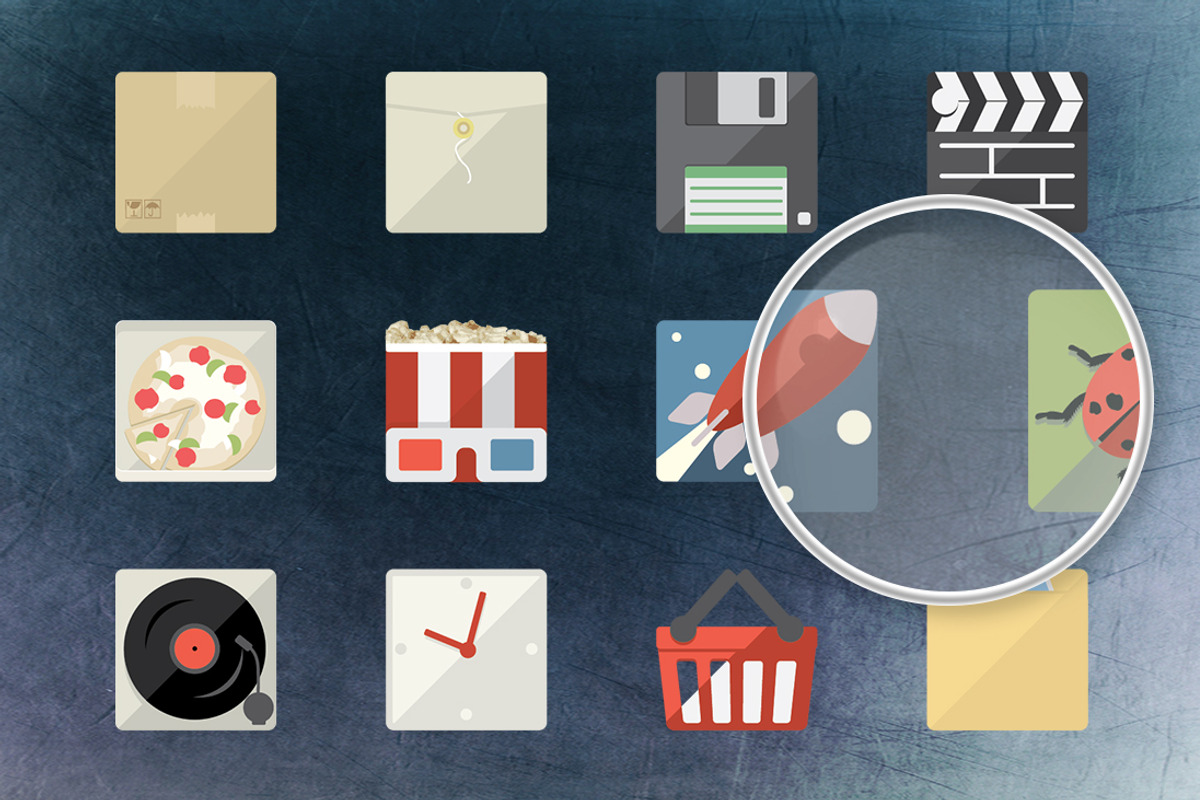 36 Flat Icons Pack, an Icon by meanicons (Photo 2 of 4)