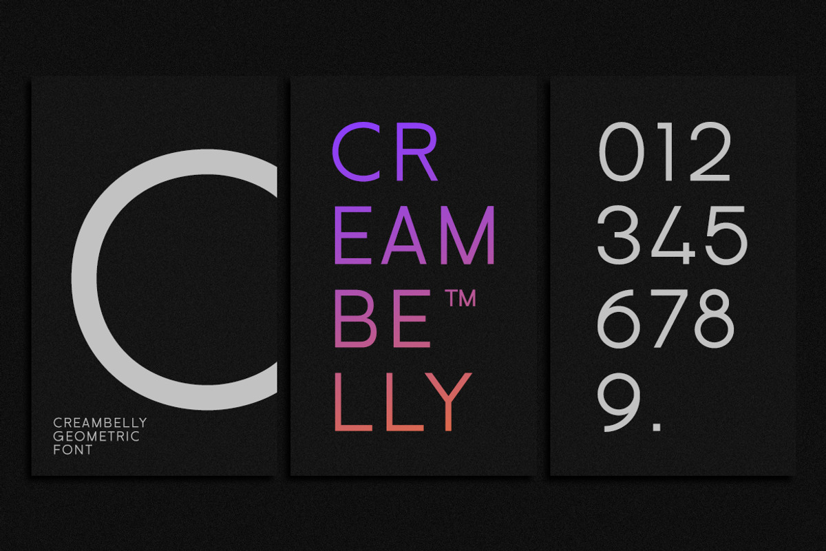 Creambelly, a Sans Serif Font by OWL KING (Photo 1 of 12)