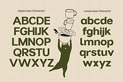 Perfect Barista, a Sans Serif Font by zeenesia (Thumbnail 14 of 16)
