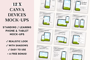 Canva Devices Mock-ups, Styled